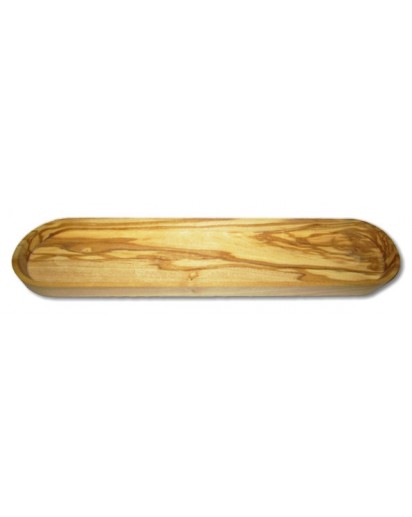 Olivenholz Schale "Fine" schmal, ca. 20 x 5,5 x 1,7cm