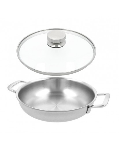 Demeyere: Multifunction 7 Bratpfanne mit Zwilling Glasdeckel, Ø24cm