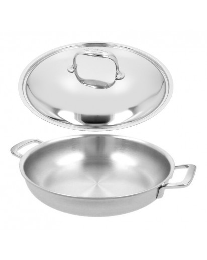 Demeyere: Multifunction 7 Bratpfanne mit Edelstahldeckel, Ø28cm