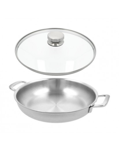 Demeyere: Multifunction 7 Bratpfanne mit Zwilling Glasdeckel, Ø28cm