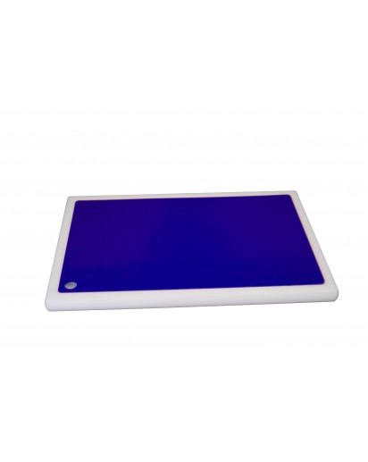 Selexions: Top Board Schneidebrett inkl. 3 blaue Einlagen, 53x32,5x3cm