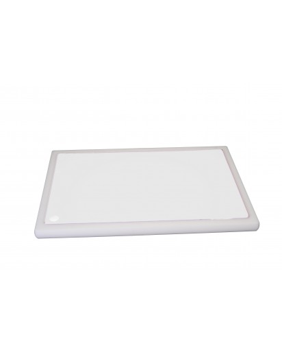 seleXions®: Top Board Schneidebrett inkl. 3 weiße Einlagen, 53x32,5x3cm
