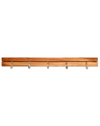 seleXions®: Hakenleiste aus Olivenholz, 50cm