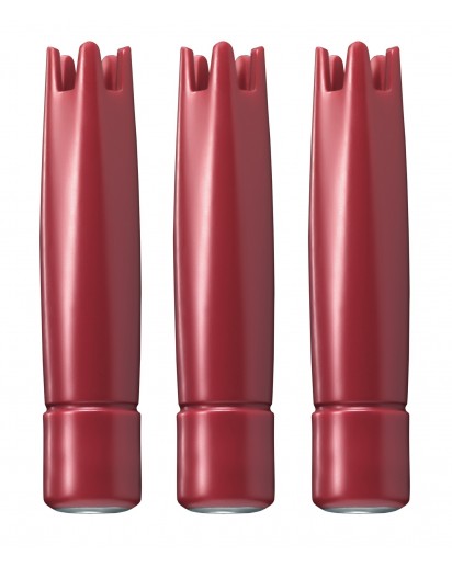 seleXions®: Garniertülle Stern, dunkelrot