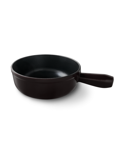 Kisag: Fondue Caquelon Lenk, schwarz, Ø20cm