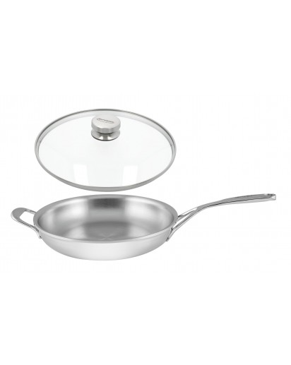 Demeyere: Proline 7 Bratpfanne mit Glasdeckel, Ø28cm