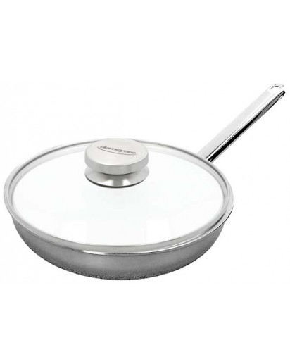 Demeyere: Controlinduc Bratpfanne mit Glasdeckel, Ø28cm 
