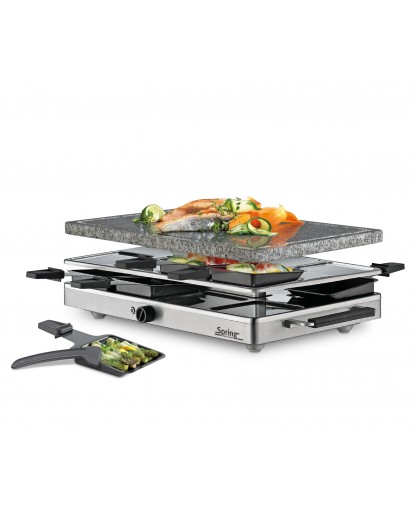 Spring: Raclette8 Classic mit Granitstein