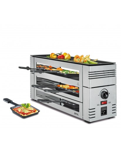 Spring: Pizza Raclette für 6 Personen, silber