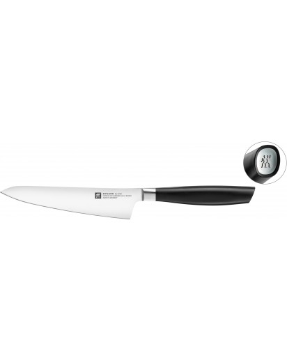 Zwilling: All * Star Kochmesser Compact, silber