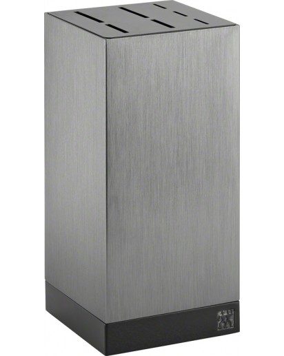 Zwilling: Messerblock aus Aluminium, Anthrazit