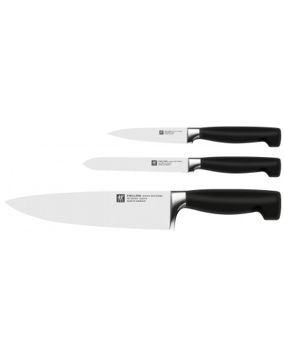 Zwilling: Vier Sterne Messerset, 3-tlg.