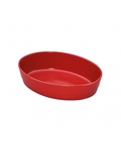 Spring: Chalet Auflaufform oval, rot, 30cm