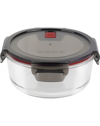 Zwilling: Gusto Vorratsdose 1,3L, rund, Borosilikatglas