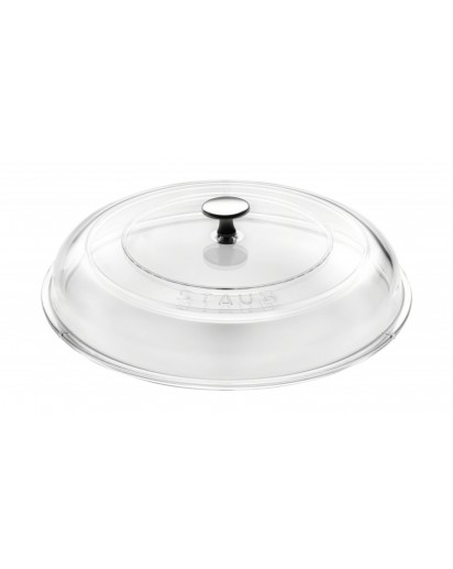 Staub: Ø24cm Glasdeckel, gewölbt