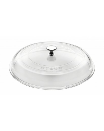 Staub: Ø28cm Glasdeckel, gewölbt