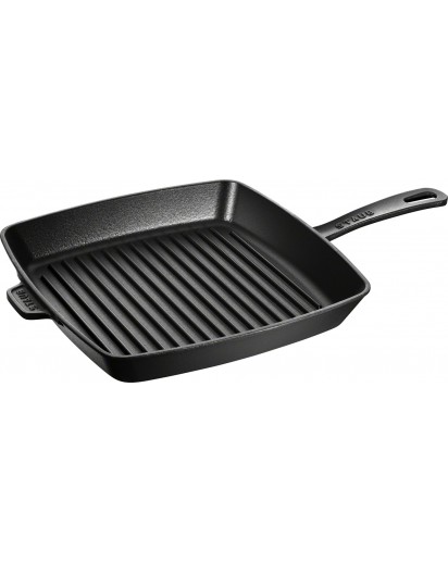 Staub: Grillpfanne quadratisch, 30x30cm, schwarz