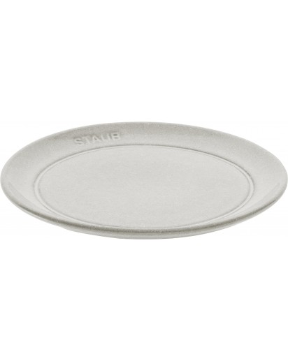 Staub: Teller flach, weisser Trüffel, Ø15cm