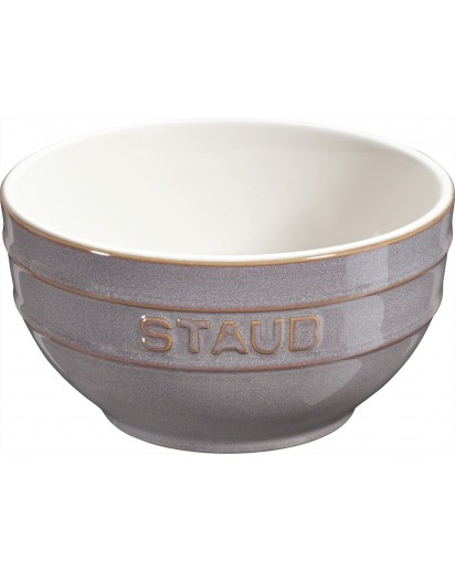 Staub: Schüssel Antikfarben, Ø12cm, Antikgrau 