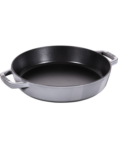 Staub: Bratpfanne mit 2 Griffen, Grafitgrau, Ø26cm