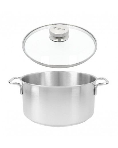 Demeyere: Apollo 7 Bratentopf mit Glasdeckel, Ø22cm 