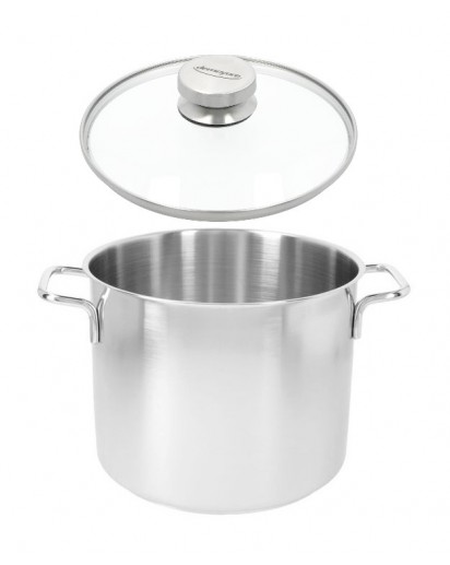 Demeyere: Apollo 7 Kochtopf hoch mit Glasdeckel, Ø20cm