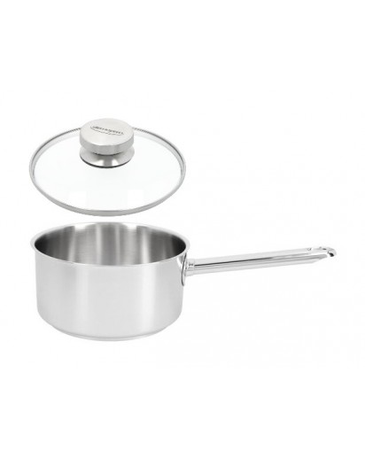 Demeyere: Apollo 7 Stieltopf mit Glasdeckel, Ø16cm