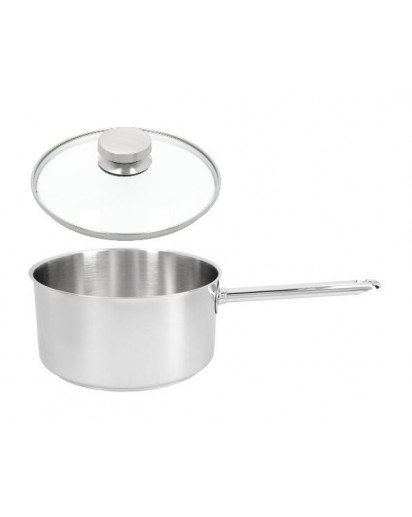 Demeyere: Apollo 7 Stieltopf mit Glasdeckel