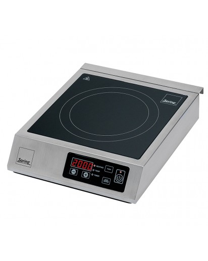 Spring: Induktionsgerät freistehend, 3.5 kW, Edelstahl