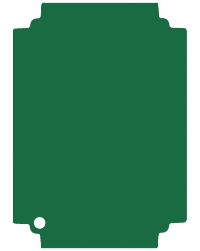 seleXions®: Top Board grüne Schneideinlage randlos 53x32,5cm GN 1/1