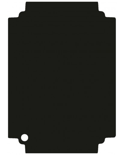 seleXions®: Top Board schwarze Schneideinlagen randlos 3-tlg 53x32,5cm