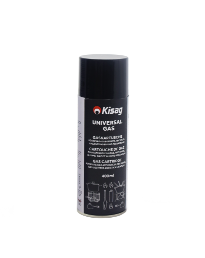 Kisag: Kigas Universalgas 1x Nachfüllflasche (inkl. Adapter)