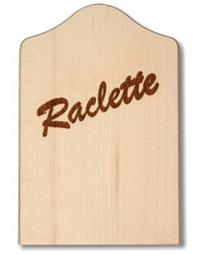 seleXions®: Raclette-Brettchen / Untersetzer aud Buchenholz, ca. 12x8cm