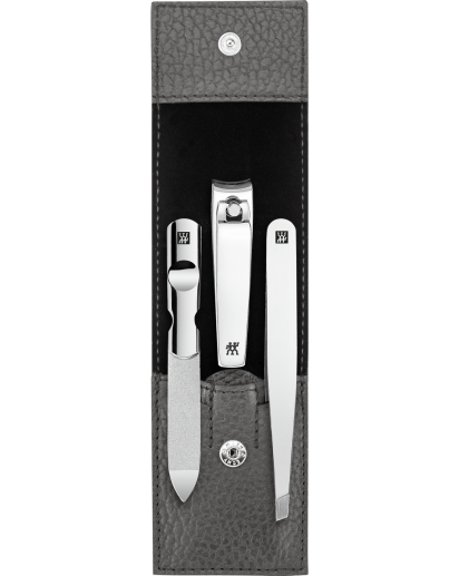 Zwilling: Classic Inox Maniküre Pediküre Set 3-tlg., anthrazit