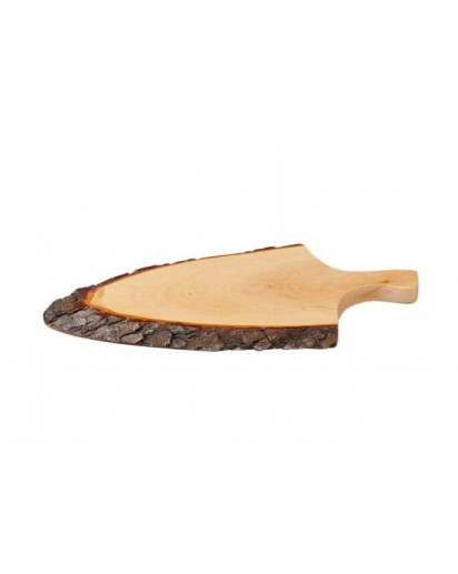 Baumscheibe lackiert Esche/Erle mit Griff, ca. 60cm