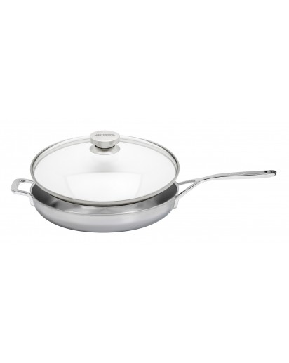 Demeyere: Multiline 7 Bratpfanne mit Glasdeckel, Ø32cm