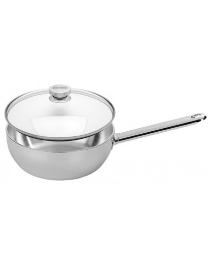 Demeyere: Apollo 7 Konische Sauteuse mit Glasdeckel, Ø28cm