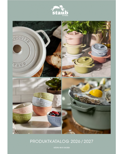 Staub: Produktkatalog