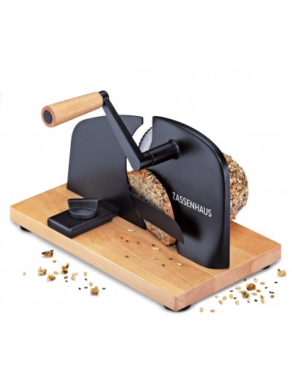 Zassenhaus: Pure Brotschneidemaschine, schwarz