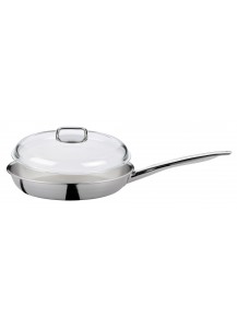 Spring: Brigade Premium Bratpfanne mit Domo Glasdeckel