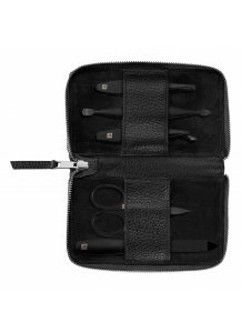 Zwilling: Premium Black Maniküre Pediküre Set 5-tlg., schwarz