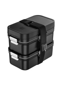Zwilling: Fresh & Save Vakuum Lunch Box, modular, Schwarz