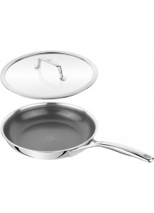 Zwilling: Peak Bratpfanne mit Glasdeckel, Keramikbeschichtung, ⌀26cm