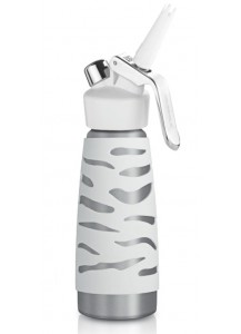 iSi: Dessert Whip mit Silikon Zebra-Cover, 0.5L