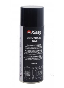 Kisag: Kigas Universalgas Nachfüllflaschen (inkl. Adapter)