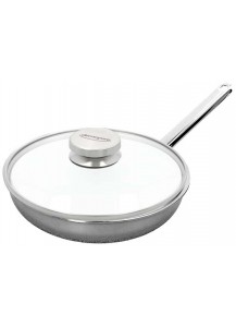 Demeyere: Controlinduc Bratpfanne mit Glasdeckel