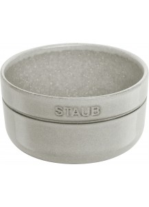 Staub: Schüssel Ø12cm, Keramik, Weisser Trüffel