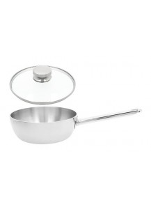 Demeyere: Apollo 7 Konische Sauteuse mit Glasdeckel