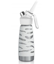 iSi: Dessert Whip mit Silikon Zebra-Cover, 0.5L