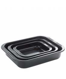 Spring: Culinar Bräter-Set rechteckig, 3-tlg.